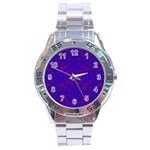 Purple Pilick2 Stainless Steel Analogue Watch
