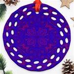 Purple Pilick2 Ornament (Round Filigree)