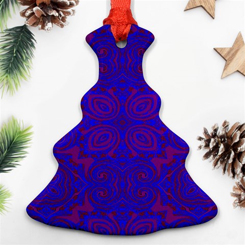 Purple Pilick2 Ornament (Christmas Tree)  from ArtsNow.com Front