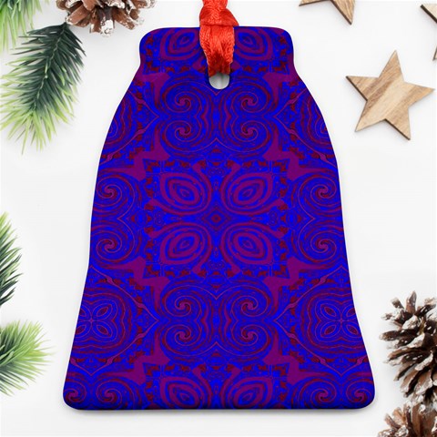 Purple Pilick2 Ornament (Bell) from ArtsNow.com Front