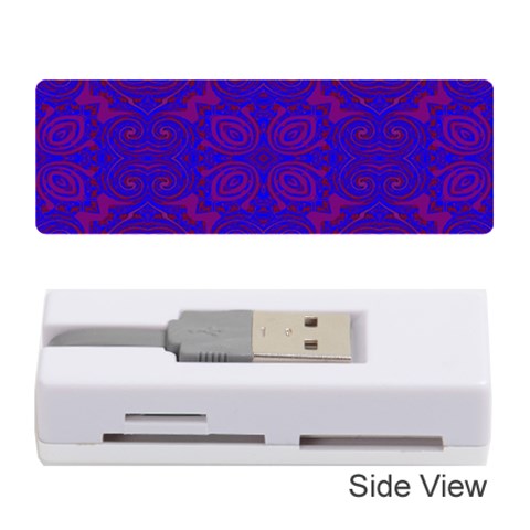 Purple Pilick2 Memory Card Reader (Stick) from ArtsNow.com Front
