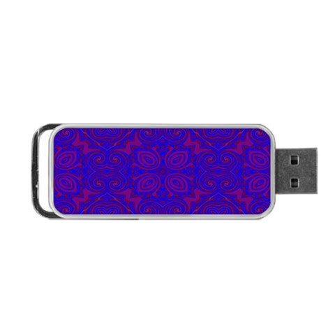 Purple Pilick2 Portable USB Flash (One Side) from ArtsNow.com Front