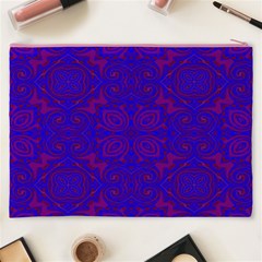 Purple Pilick2 Cosmetic Bag (XXXL) from ArtsNow.com Back