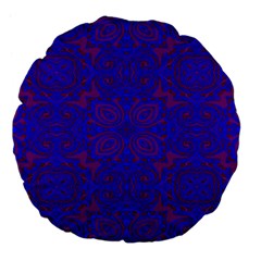 Purple Pilick2 Large 18  Premium Flano Round Cushion  from ArtsNow.com Front