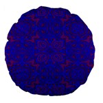 Purple Pilick2 Large 18  Premium Flano Round Cushion 