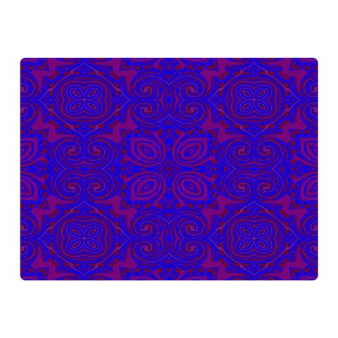 Purple Pilick2 Double Sided Flano Blanket (Mini) from ArtsNow.com 35 x27  Blanket Front