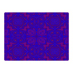 Purple Pilick2 Double Sided Flano Blanket (Mini) from ArtsNow.com 35 x27  Blanket Back