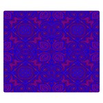 Purple Pilick2 Double Sided Flano Blanket (Small)