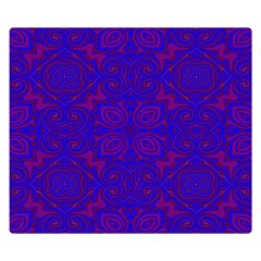 Purple Pilick2 Double Sided Flano Blanket (Small) from ArtsNow.com 50 x40  Blanket Back