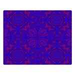 Purple Pilick2 Double Sided Flano Blanket (Large)