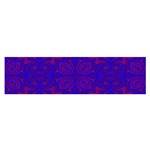 Purple Pilick2 Satin Scarf (Oblong)