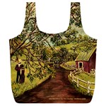 Old Red Barn - -  Full Print Recycle Bag (XL)