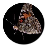 Bulgaria Butterfly Round Mousepad