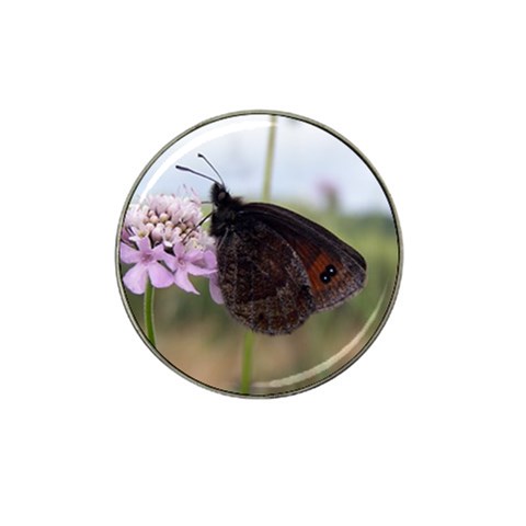 Erebia Pronoe Rila (Bulgaria Butterfly) Hat Clip Ball Marker (4 pack) from ArtsNow.com Front