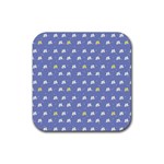 xmas0050 Rubber Coaster (Square)