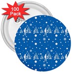 xmas0011 3  Button (100 pack)