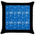 xmas0011 Throw Pillow Case (Black)