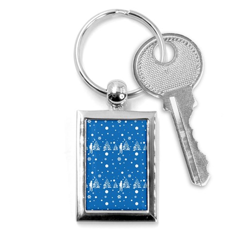 xmas0011 Key Chain (Rectangle) from ArtsNow.com Front