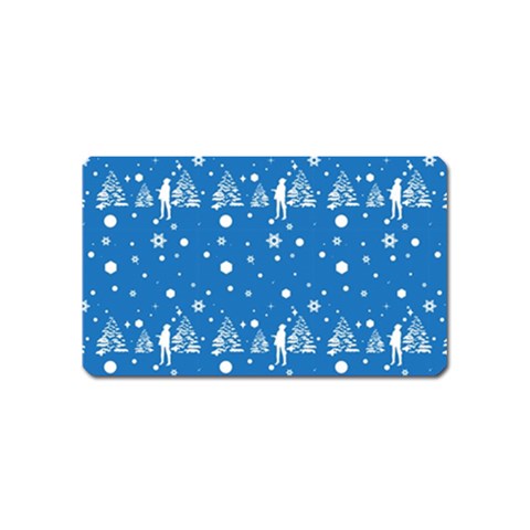 xmas0011 Magnet (Name Card) from ArtsNow.com Front
