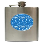 xmas0011 Hip Flask (6 oz)