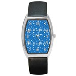 xmas0011 Barrel Style Metal Watch