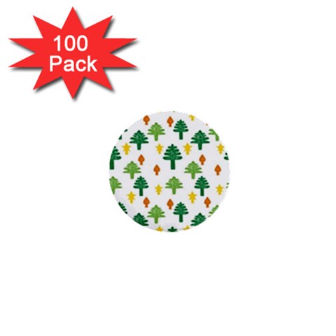xmas0023 1  Mini Button (100 pack)  from ArtsNow.com Front