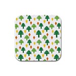 xmas0023 Rubber Square Coaster (4 pack)