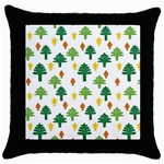 xmas0023 Throw Pillow Case (Black)