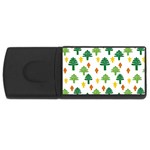 xmas0023 USB Flash Drive Rectangular (4 GB)