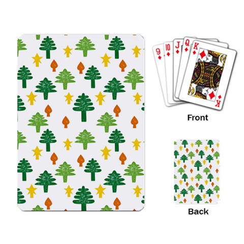 xmas0023 Playing Cards Single Design from ArtsNow.com Back