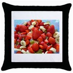 Fruit Cocktail Throw Pillow Case (Black)