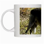 Wolf Teething White Mug