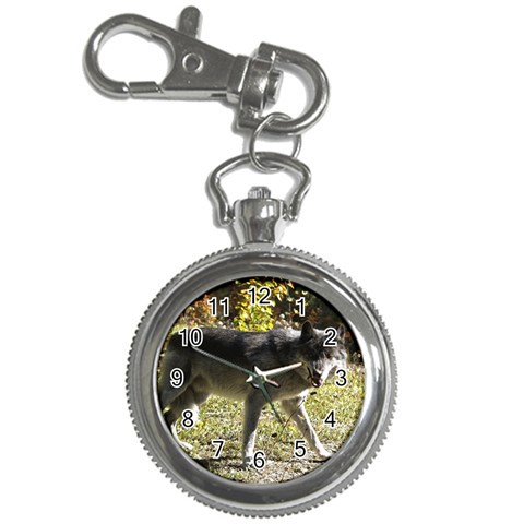 Wolf Teething Key Chain Watch from ArtsNow.com Front