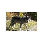 Wolf Teething Sticker (Rectangular)