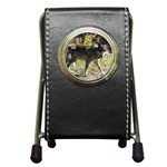 Wolf Teething Pen Holder Desk Clock