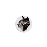 Wolf Head  1  Mini Magnet