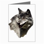 Wolf Head  Greeting Cards (Pkg of 8)