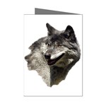 Wolf Head  Mini Greeting Cards (Pkg of 8)