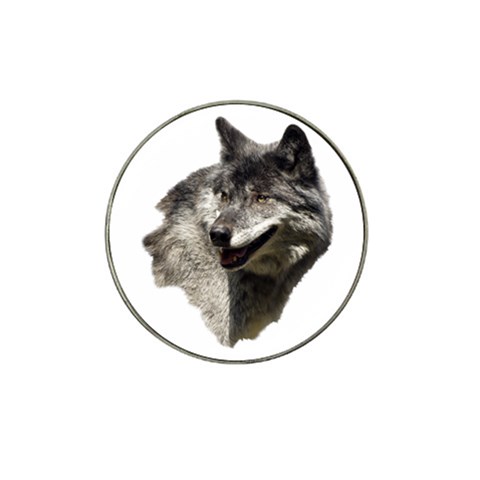 Wolf Head  Hat Clip Ball Marker (10 pack) from ArtsNow.com Front
