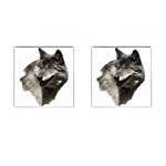 Wolf Head  Cufflinks (Square)