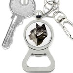Wolf Head  Bottle Opener Key Chain