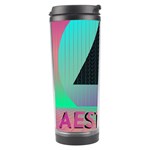 Vaporwave Aesthetic Travel Tumbler