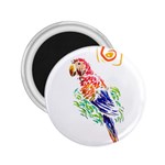 Scarlet Macaw 2.25  Magnet