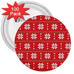 xmas0024 3  Button (100 pack)