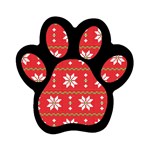 xmas0024 Magnet (Paw Print)