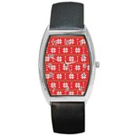 xmas0024 Barrel Style Metal Watch