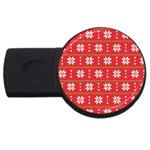 xmas0024 USB Flash Drive Round (4 GB)
