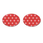 xmas0024 Cufflinks (Oval)