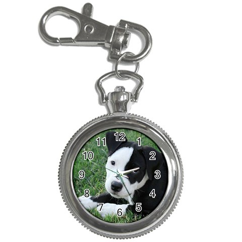 American Pit Bull Puppy Key Chain Watch from ArtsNow.com Front