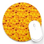 autumn0034 Round Mousepad